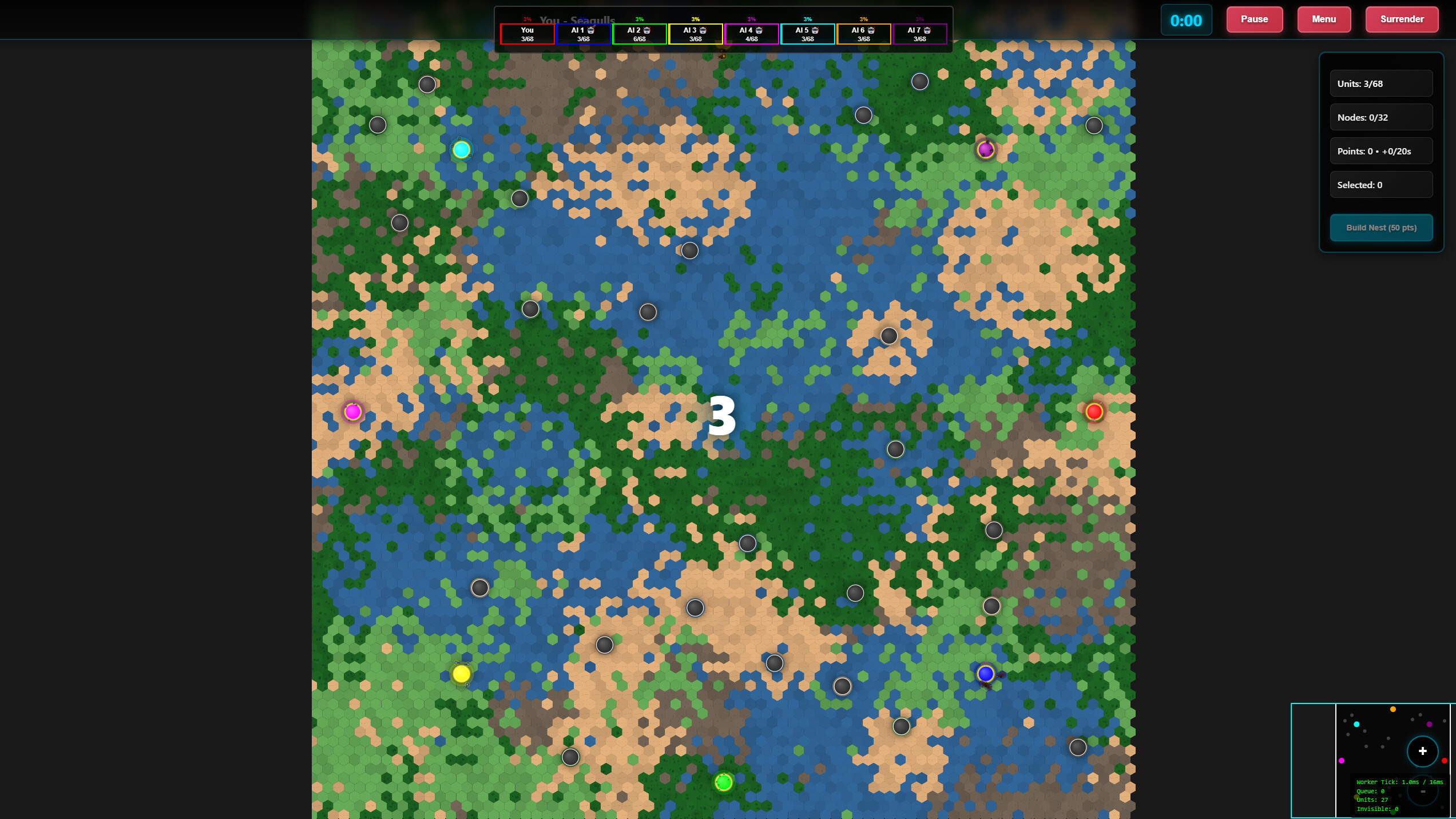 Flocking Wars screenshot 2