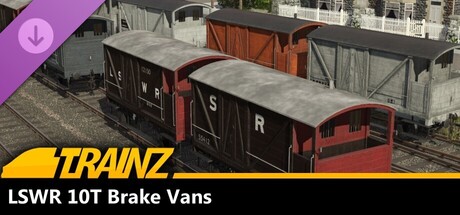 Trainz Plus DLC - LSWR 10T Brake Vans