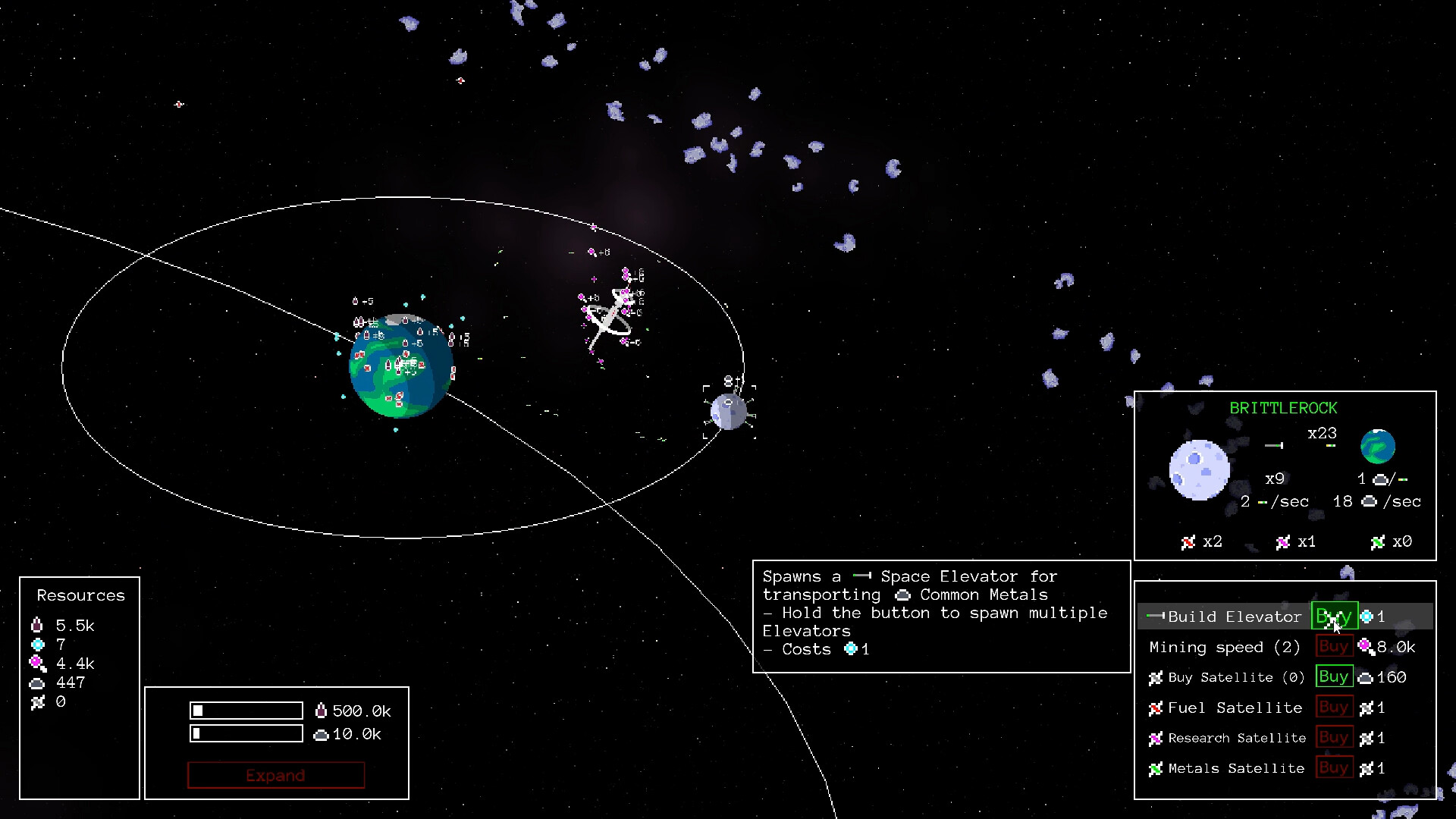 Starvester screenshot 1