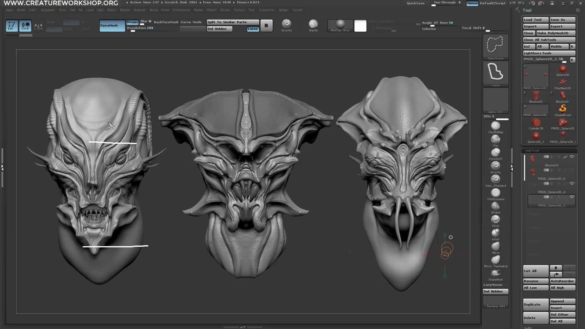 Creature Concepting In 3D screenshot 2