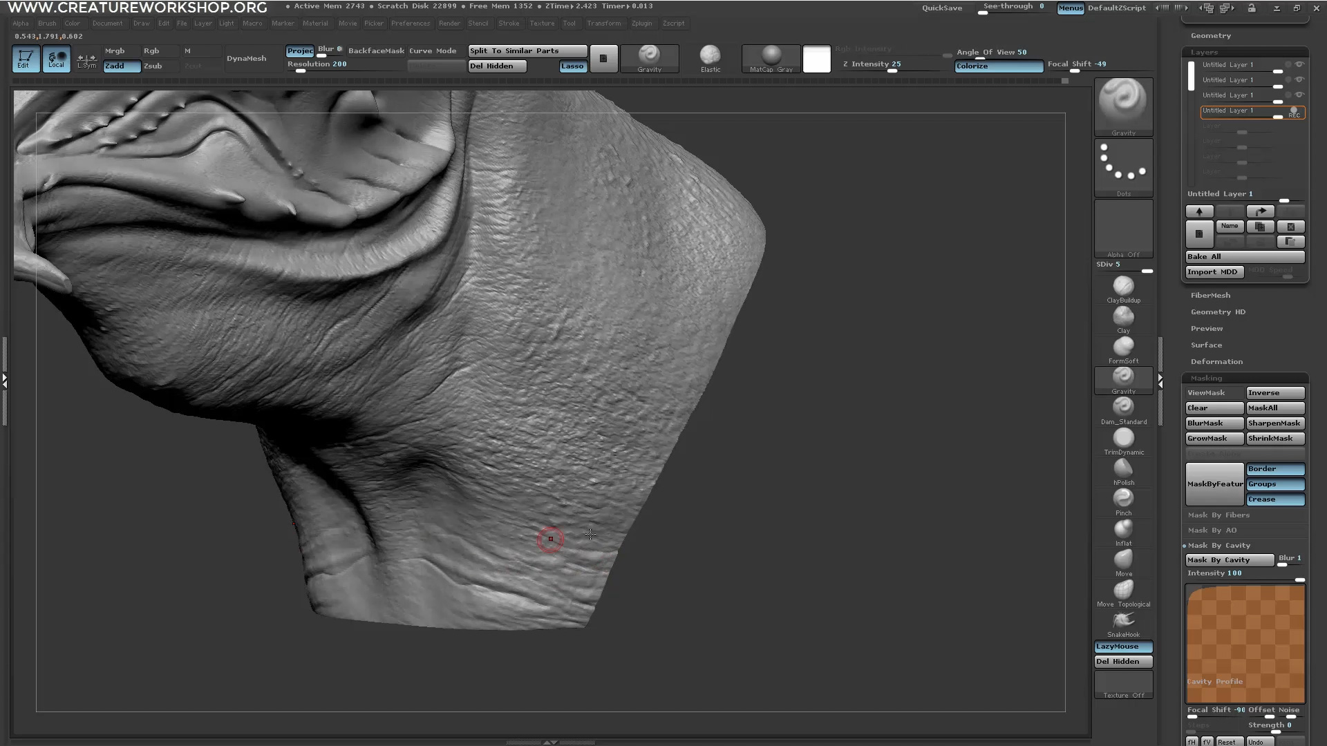 Creature Concepting In 3D screenshot 4