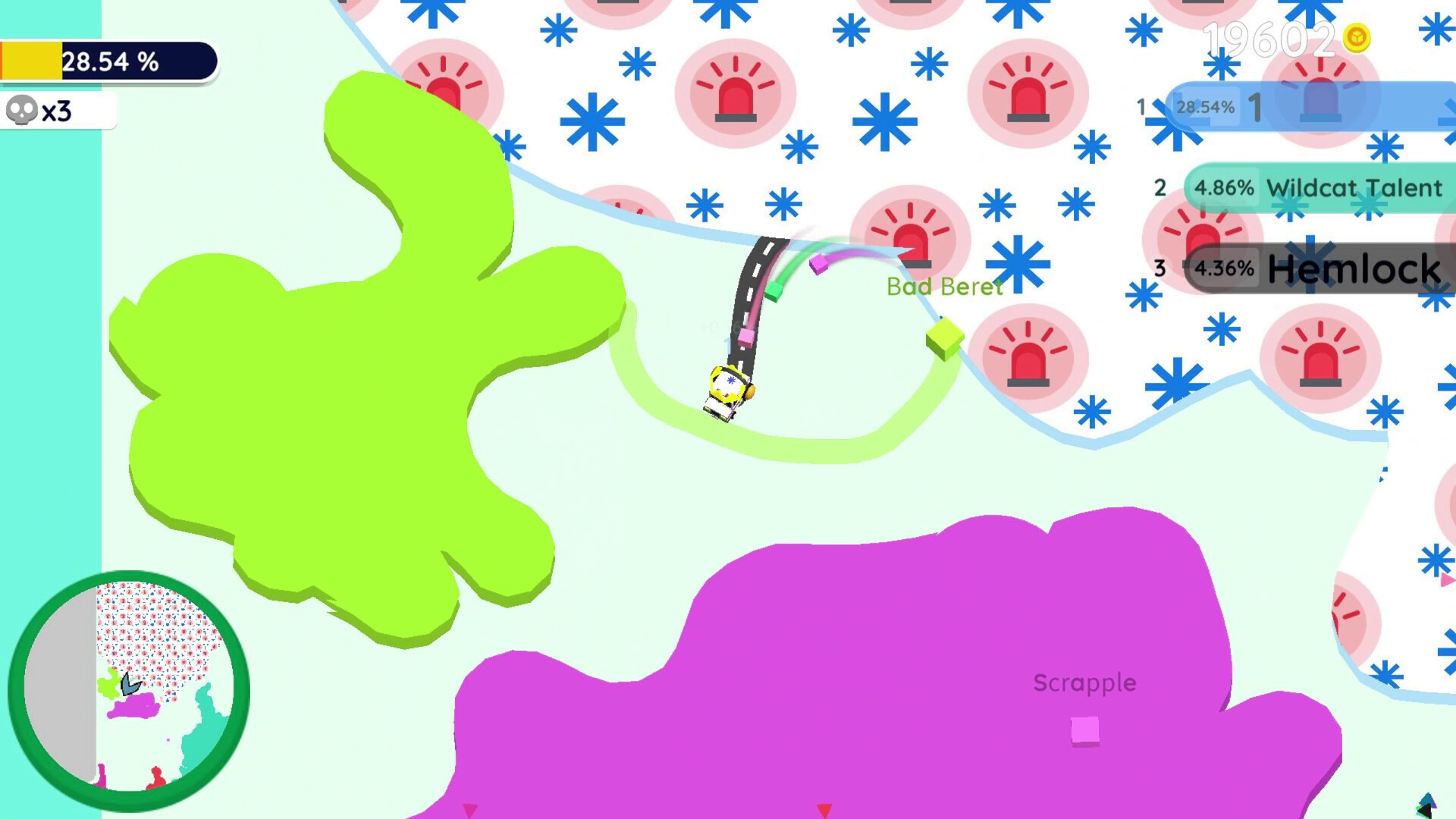 Paper io 2: Vehicles DLC screenshot 4