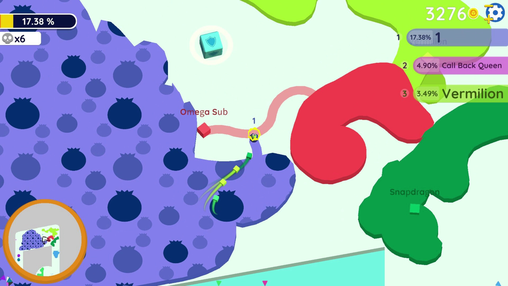 Paper io 2: Food DLC screenshot 4