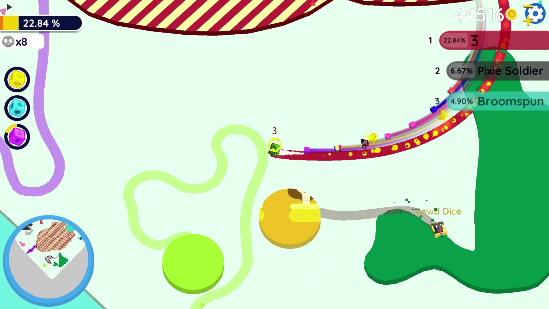 Paper io 2: Christmas DLC screenshot 3