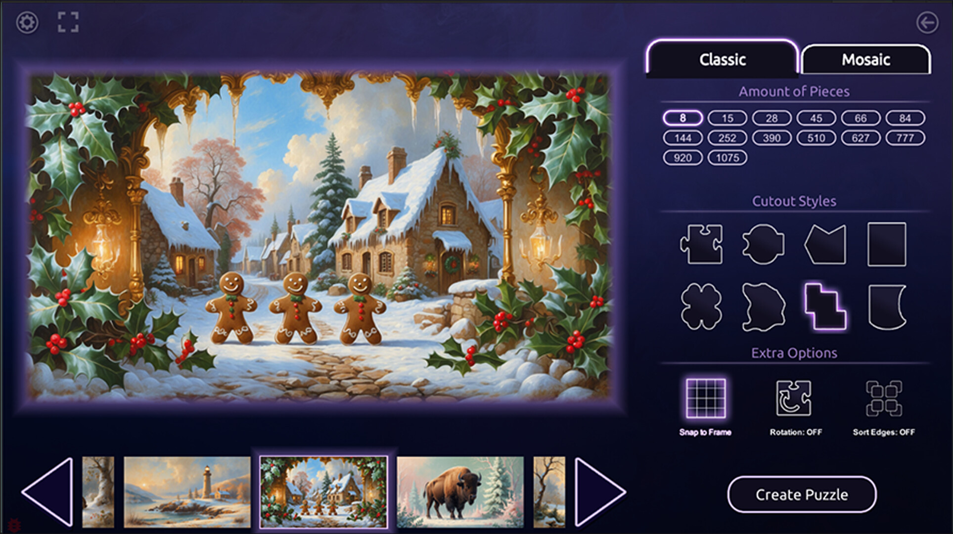 Master of Pieces © Jigsaw Puzzle DLC - Silver Winter screenshot 5