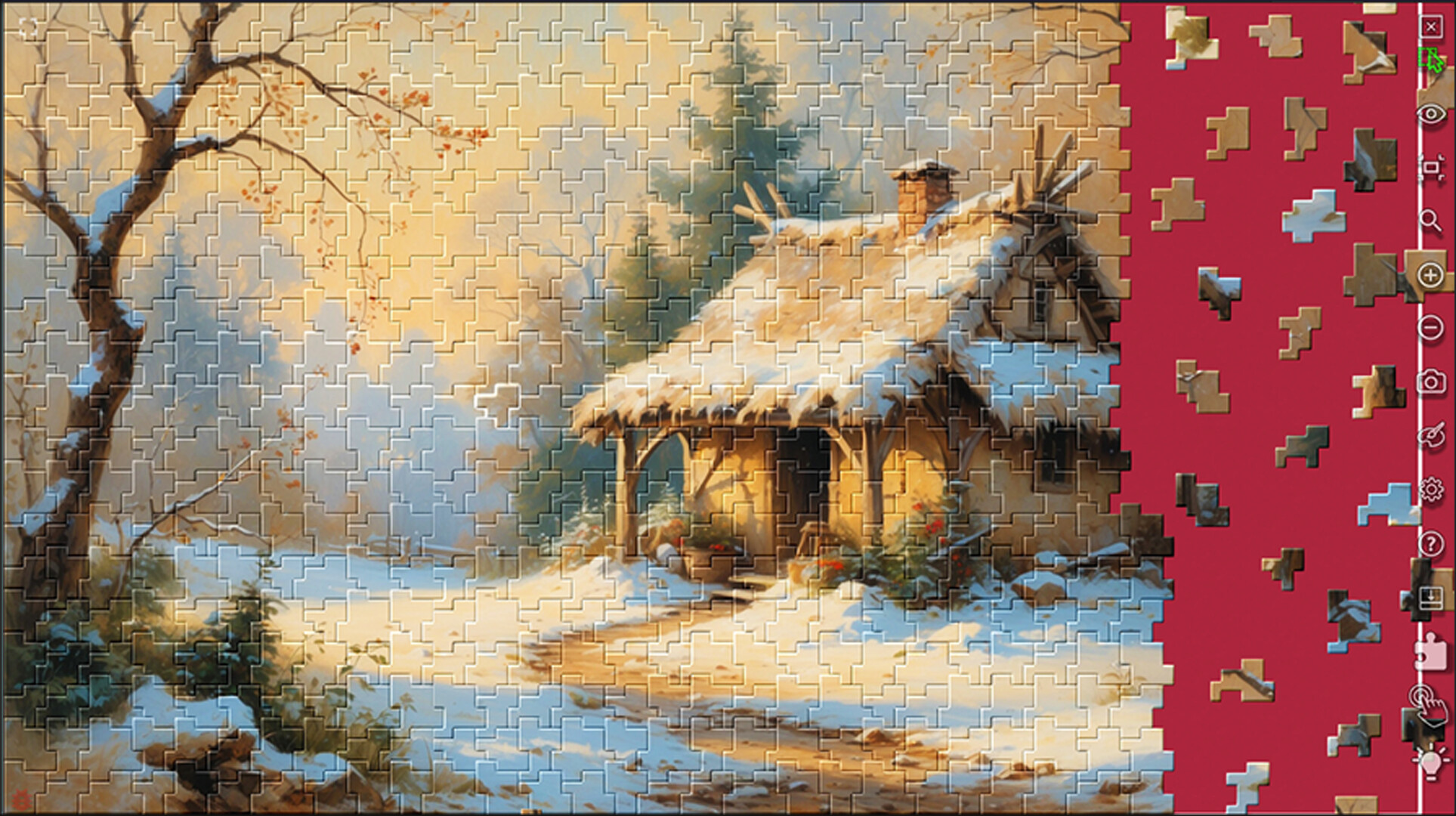 Master of Pieces © Jigsaw Puzzle DLC - Silver Winter screenshot 7