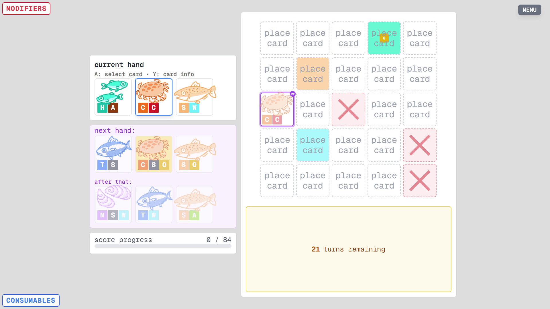 TINFISH SOLITAIRE screenshot 8