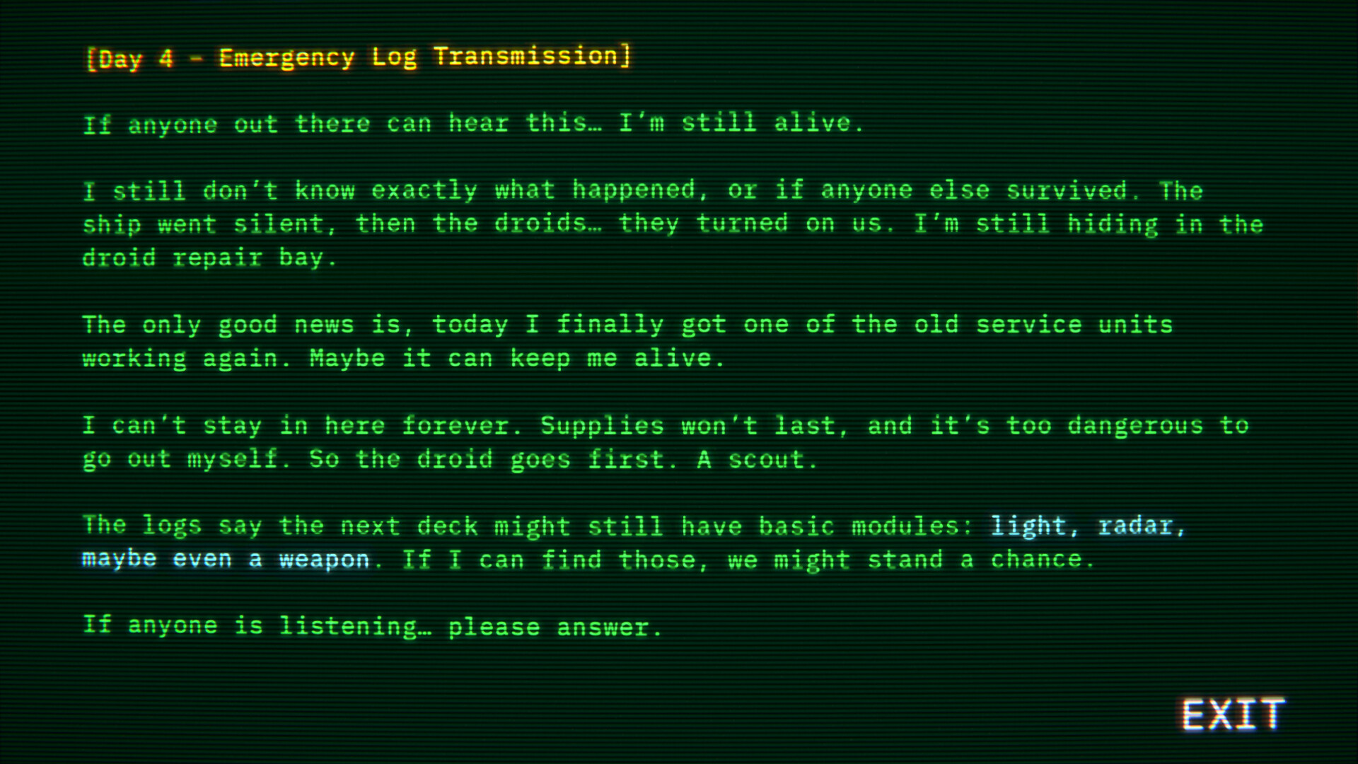 Darkship Echoes screenshot 10