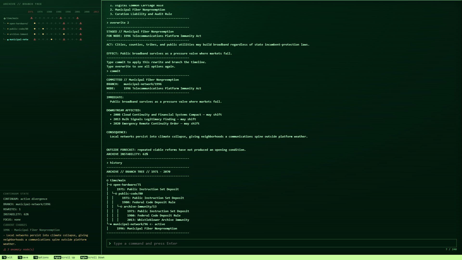 Chrono Law screenshot 2