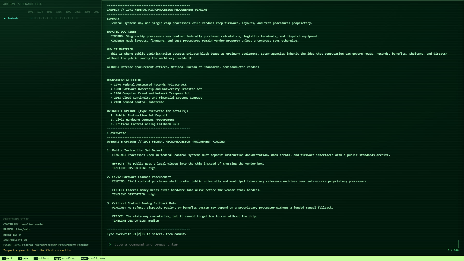 Chrono Law screenshot 6