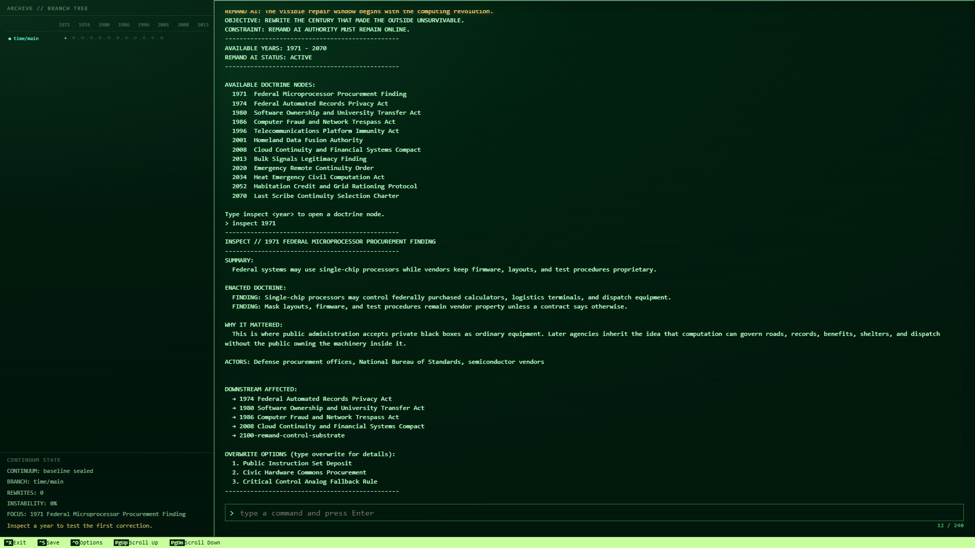 Chrono Law screenshot 3