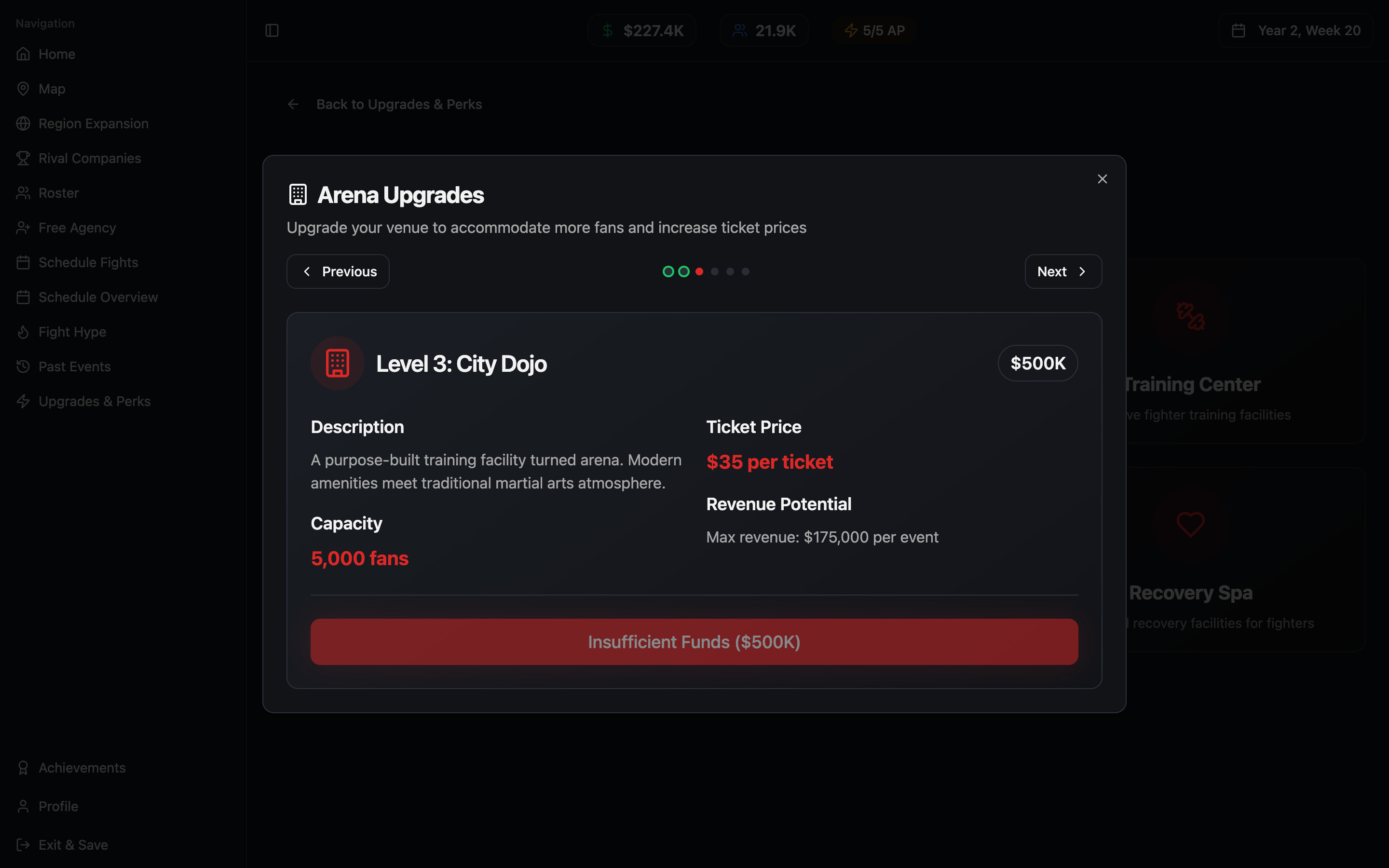 MMA Empire screenshot 5