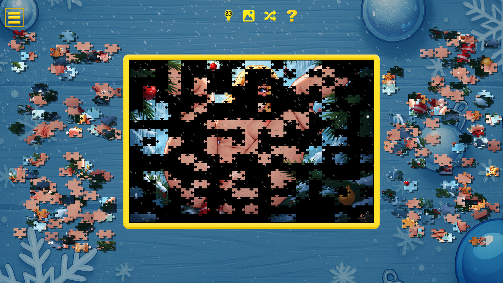 Santa’s Little Secrets – Naughty Jigsaw screenshot 5