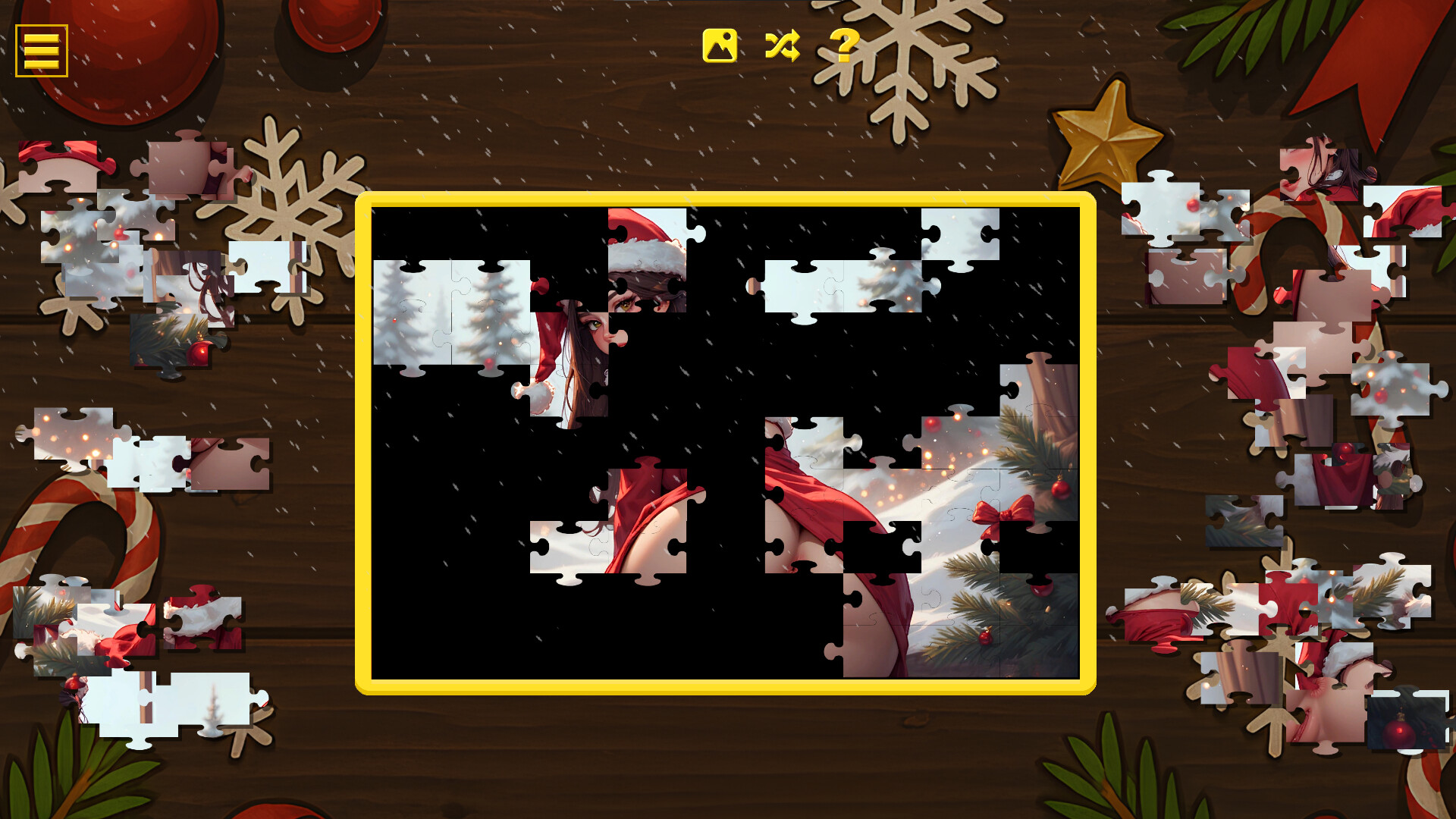 Santa’s Little Secrets – Naughty Jigsaw screenshot 4
