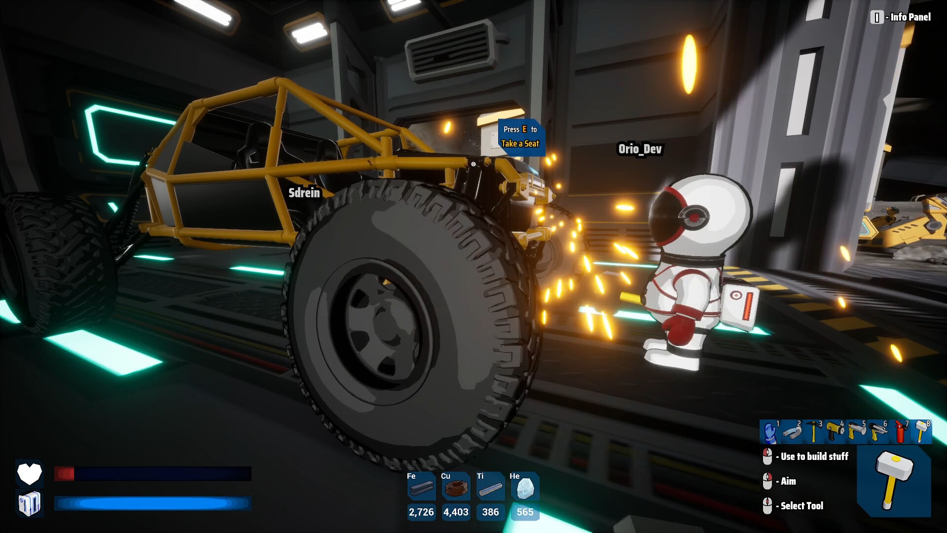 Moon Crashers - gameplay low gravity