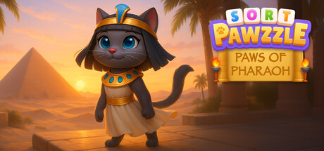 Sort Pawzzle: Paws of Pharaoh