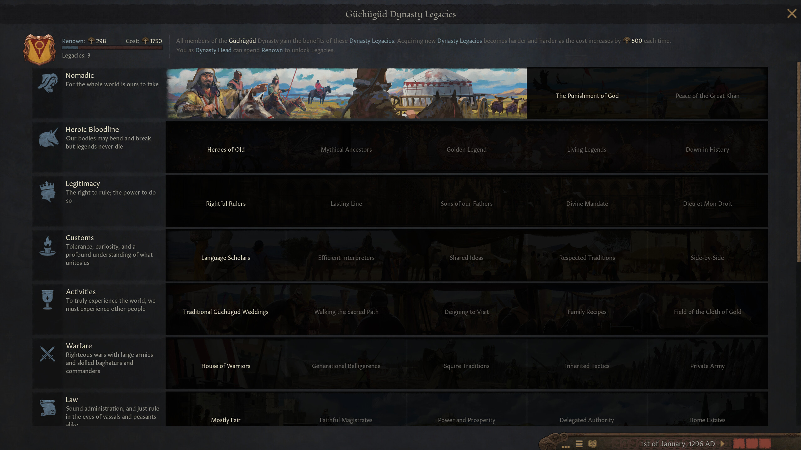 Crusader Kings III: Subscription screenshot 6