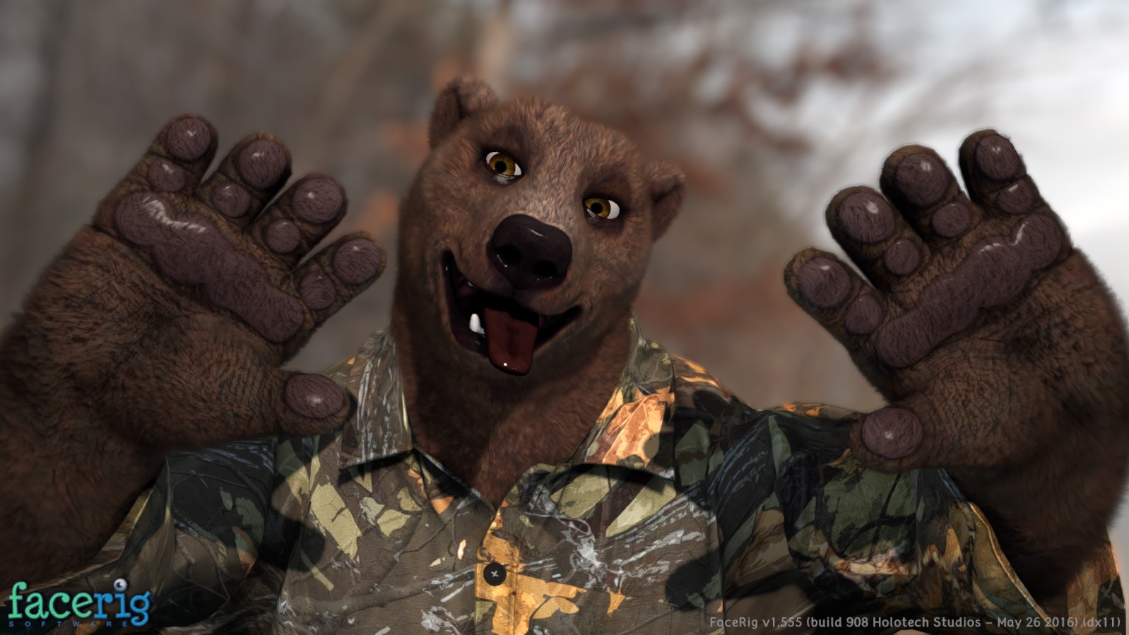 FaceRig Strong Paws screenshot 3