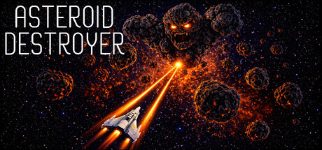 Asteroid Destroyer — Steam header