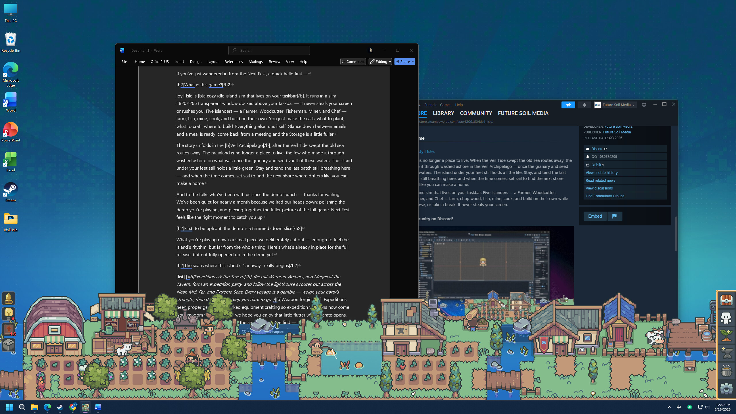 Idyll Isle screenshot 1