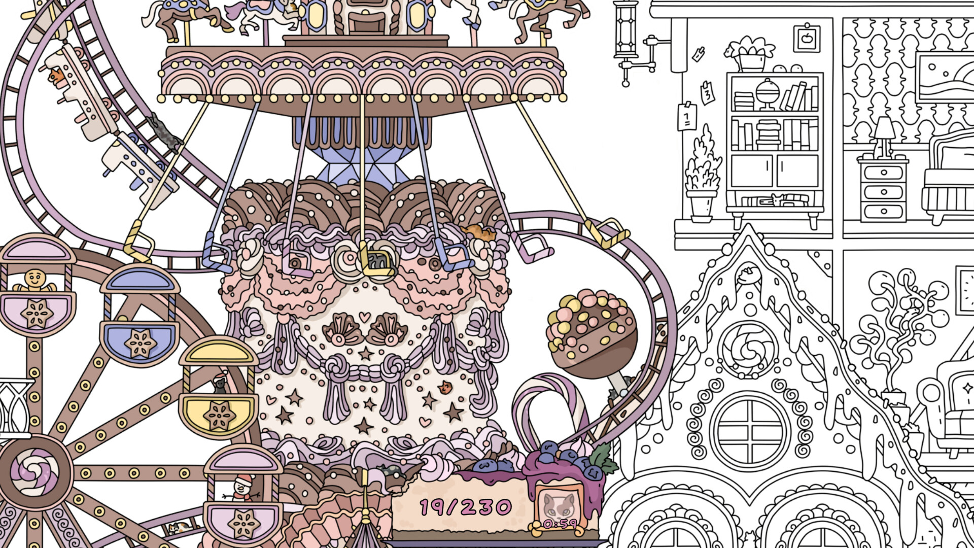 FIND KITTENS 7: Cookie Town - Extra Level screenshot 3