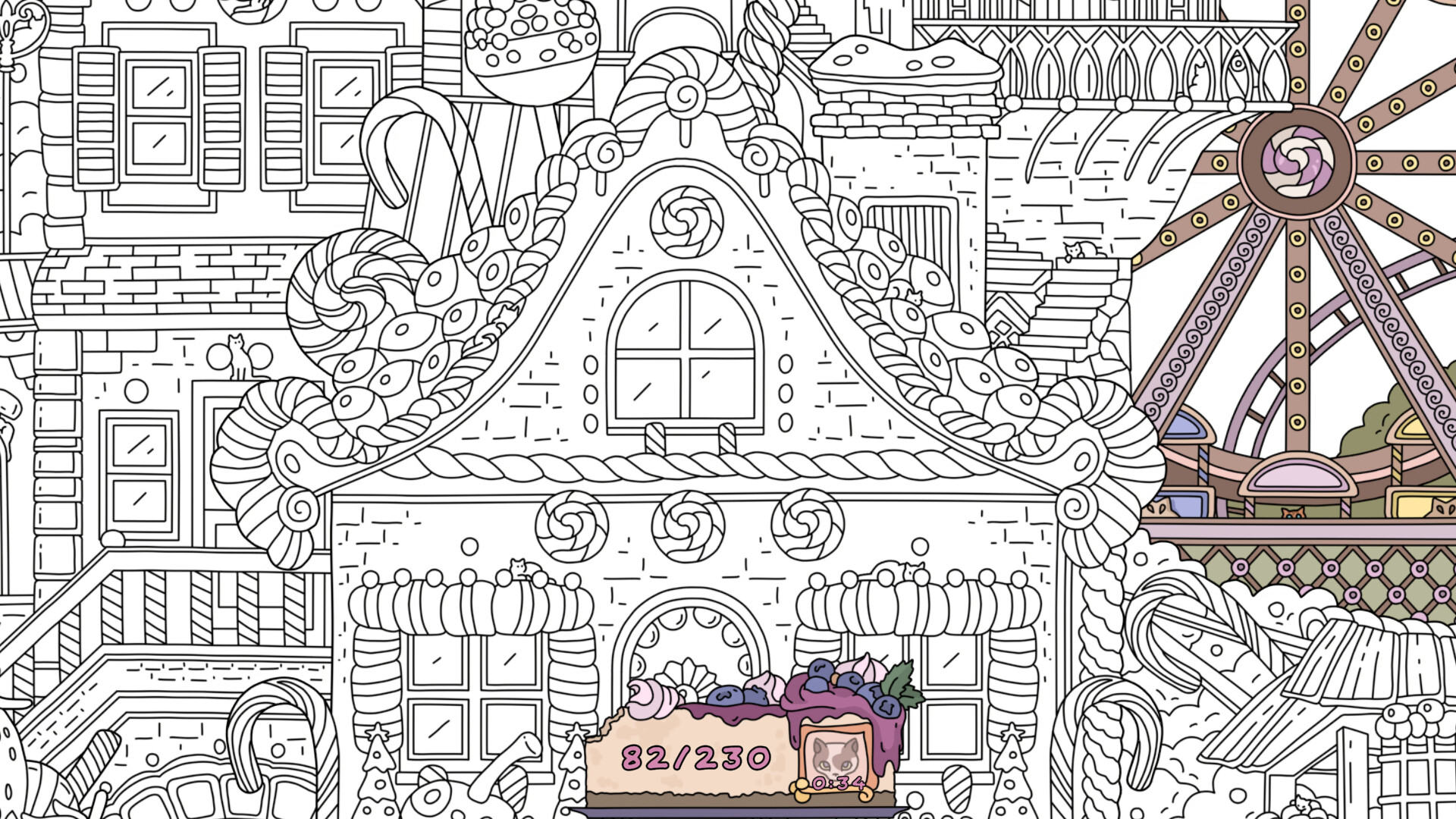 FIND KITTENS 7: Cookie Town - Extra Level screenshot 6