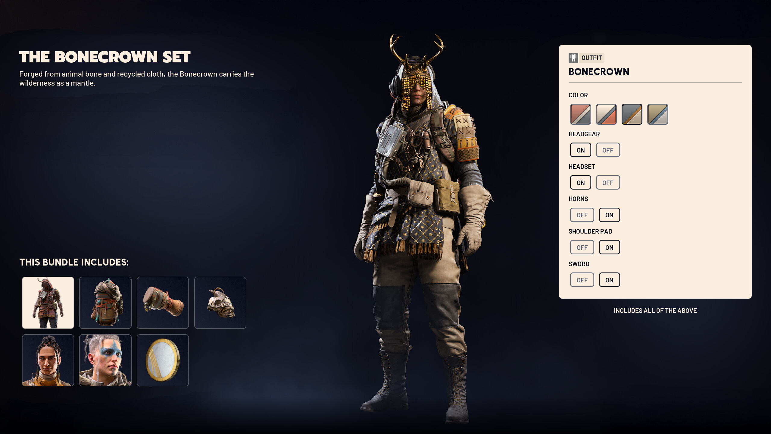 ARC Raiders - The Bonecrown Set screenshot 1