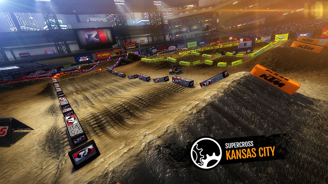 MX vs. ATV Supercross Encore - Supercross Track Pack 2 screenshot 1