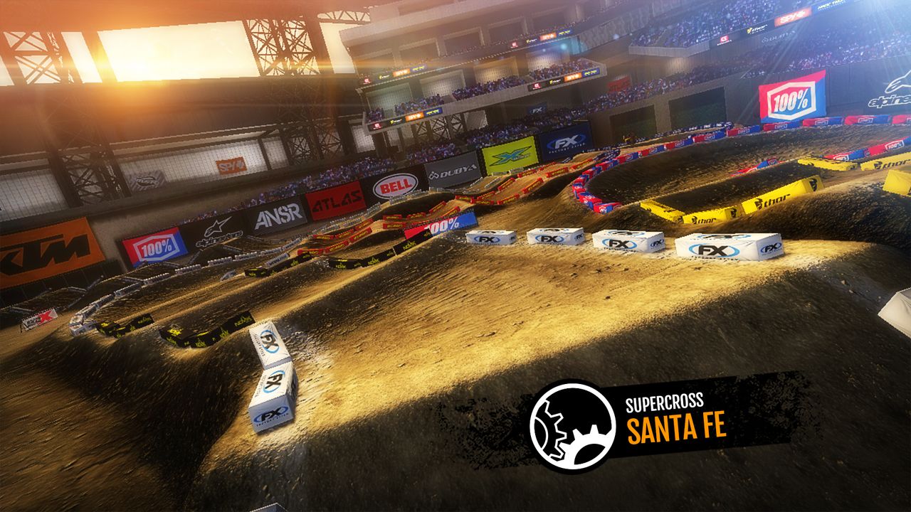 MX vs. ATV Supercross Encore - Supercross Track Pack 4 screenshot 1
