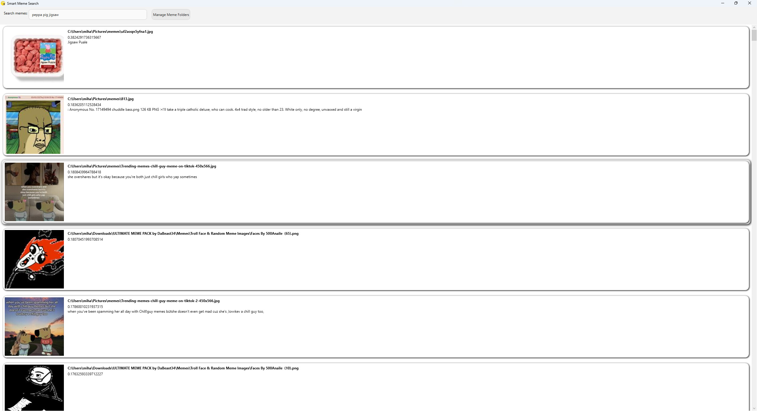 SmartMemeSearch Pro screenshot 4
