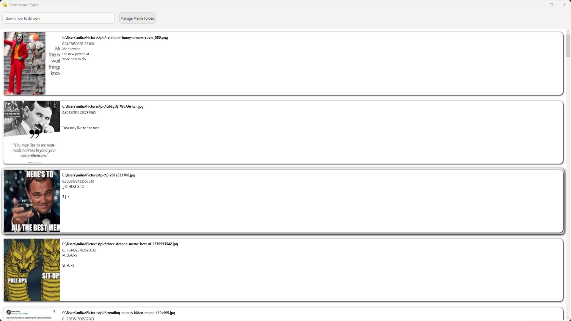 SmartMemeSearch Pro screenshot 2