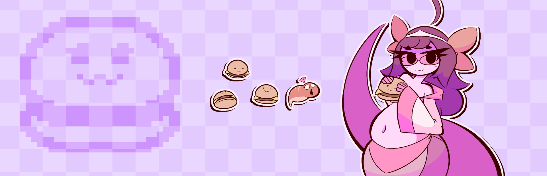 Giant Snake Girl wants The Burger!