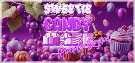 Sweetie Candy Maze: Purple Grape — Steam header