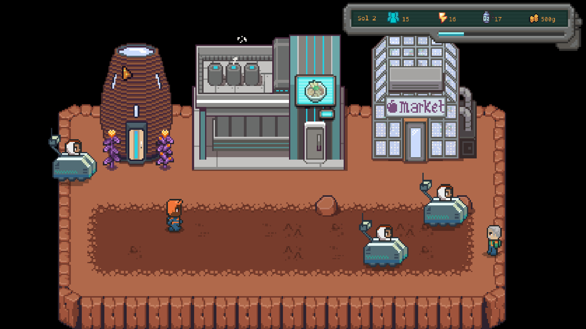 Mars Base Alley