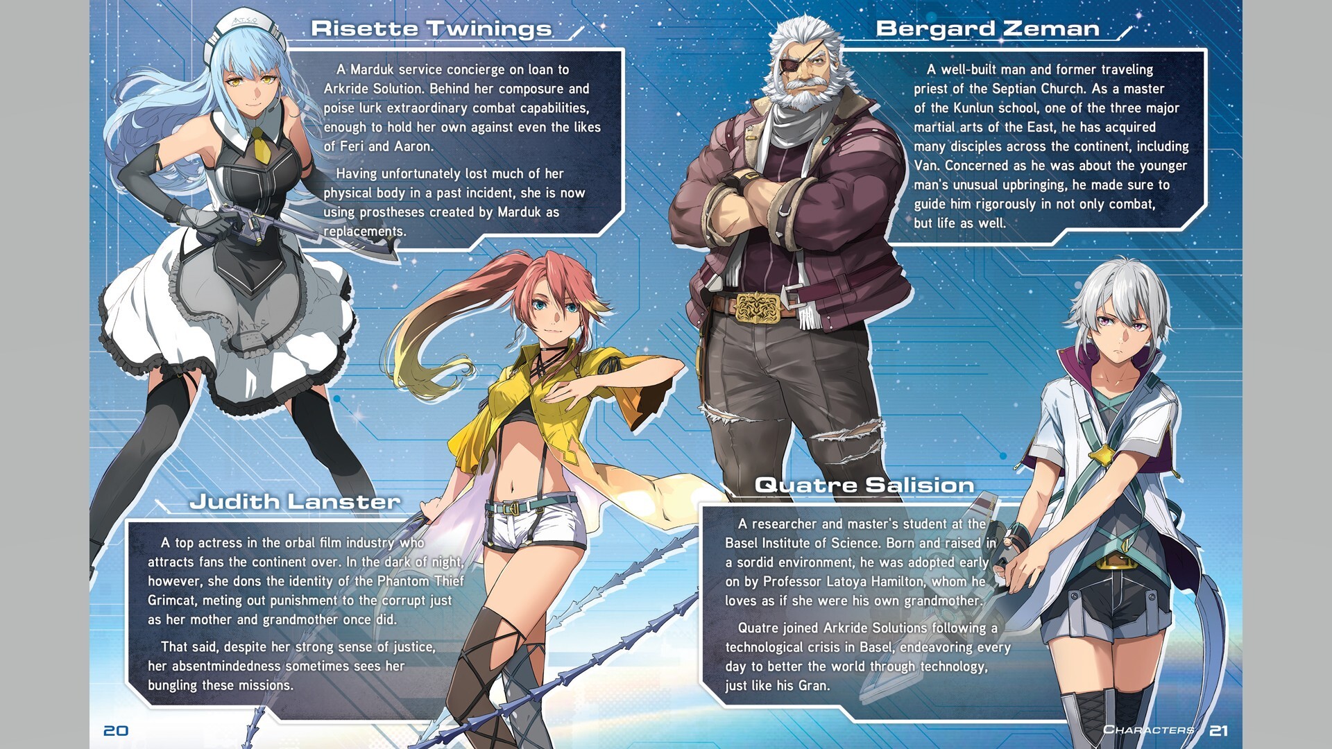 The Legend of Heroes: Trails beyond the Horizon - Art Book screenshot 4