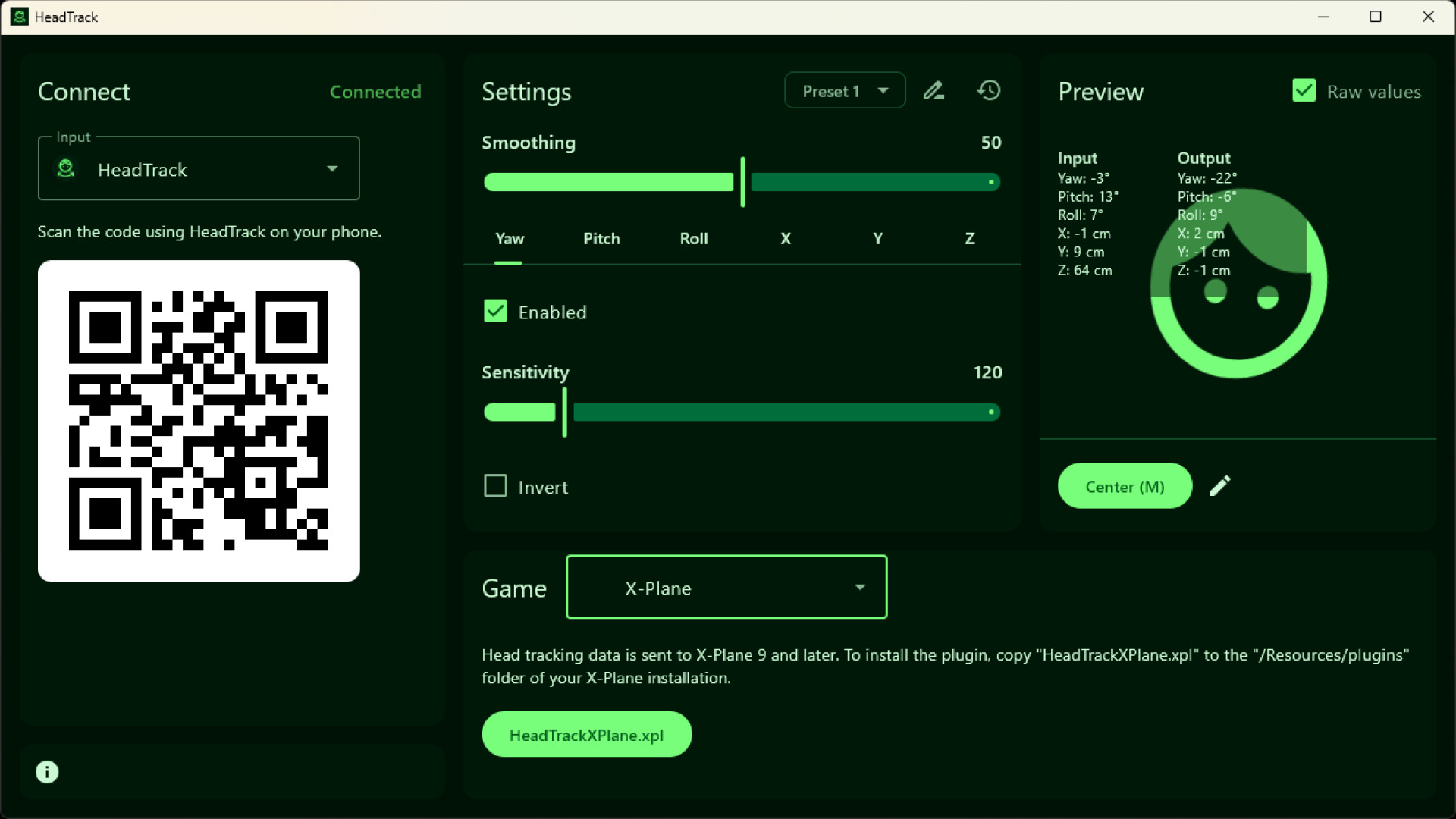 HeadTrack screenshot 2