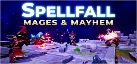 Spellfall: Last Mage Standing — Steam header
