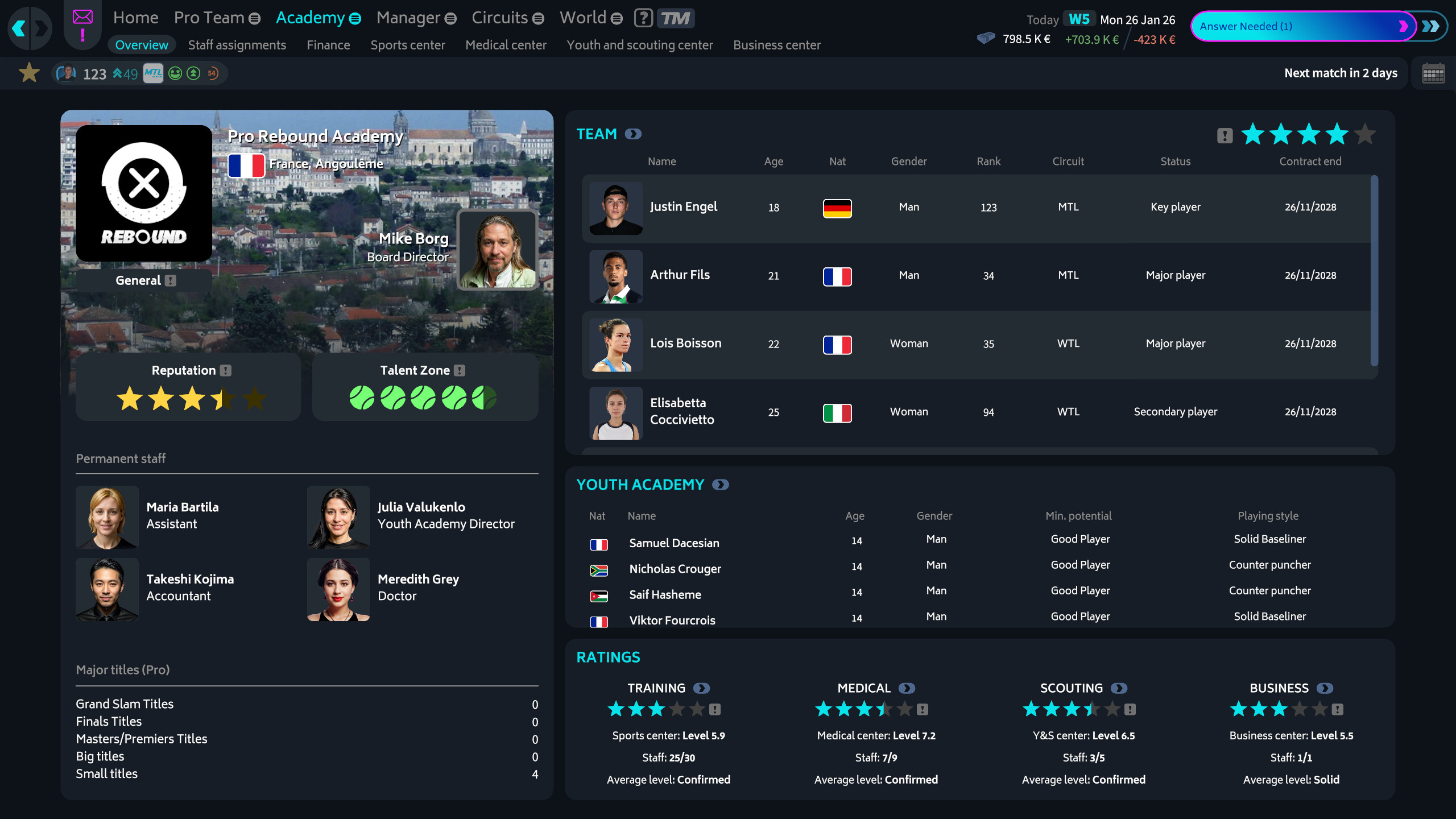 Tennis Manager 26 screenshot 8
