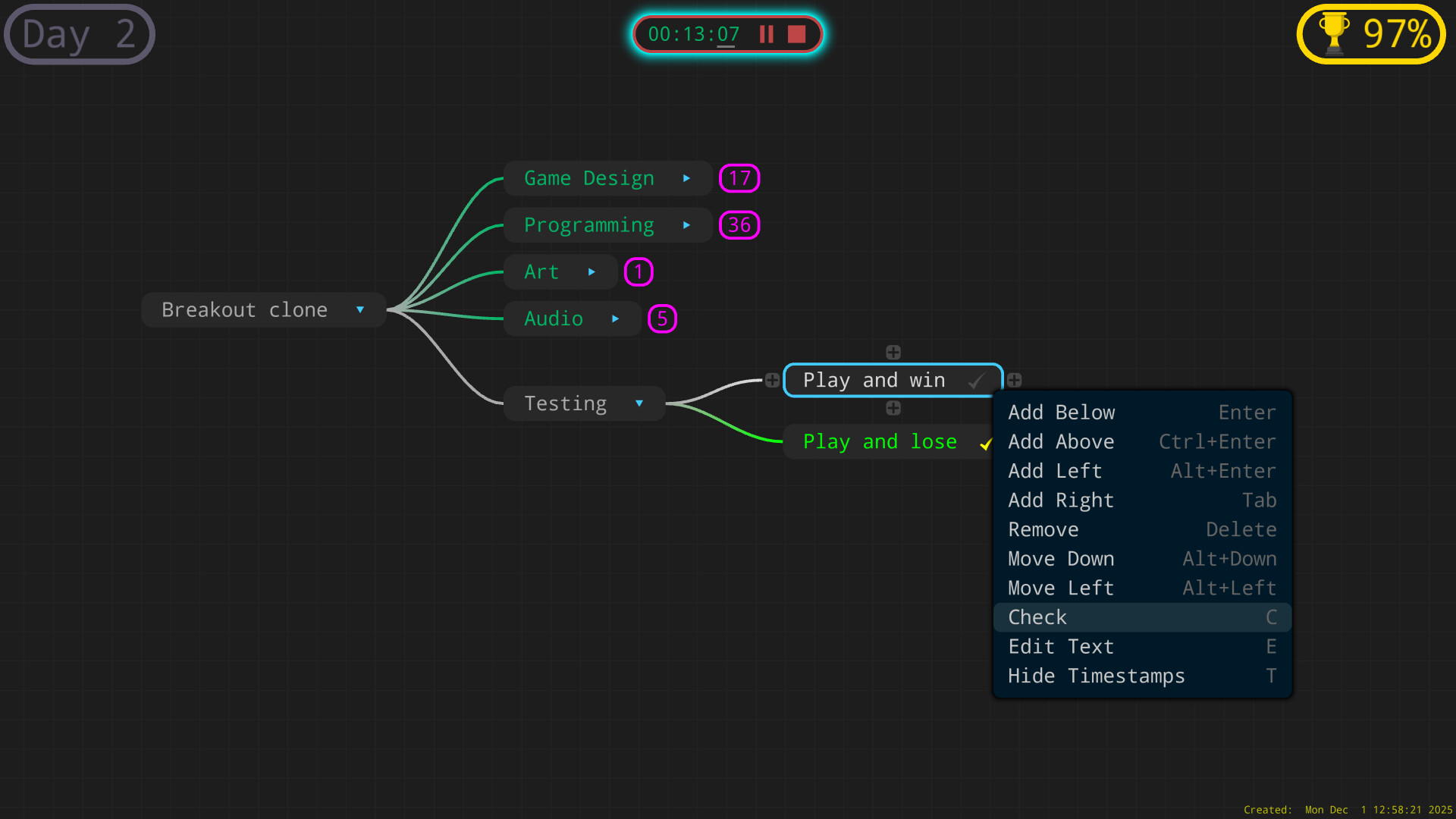 Plan My Game screenshot 6