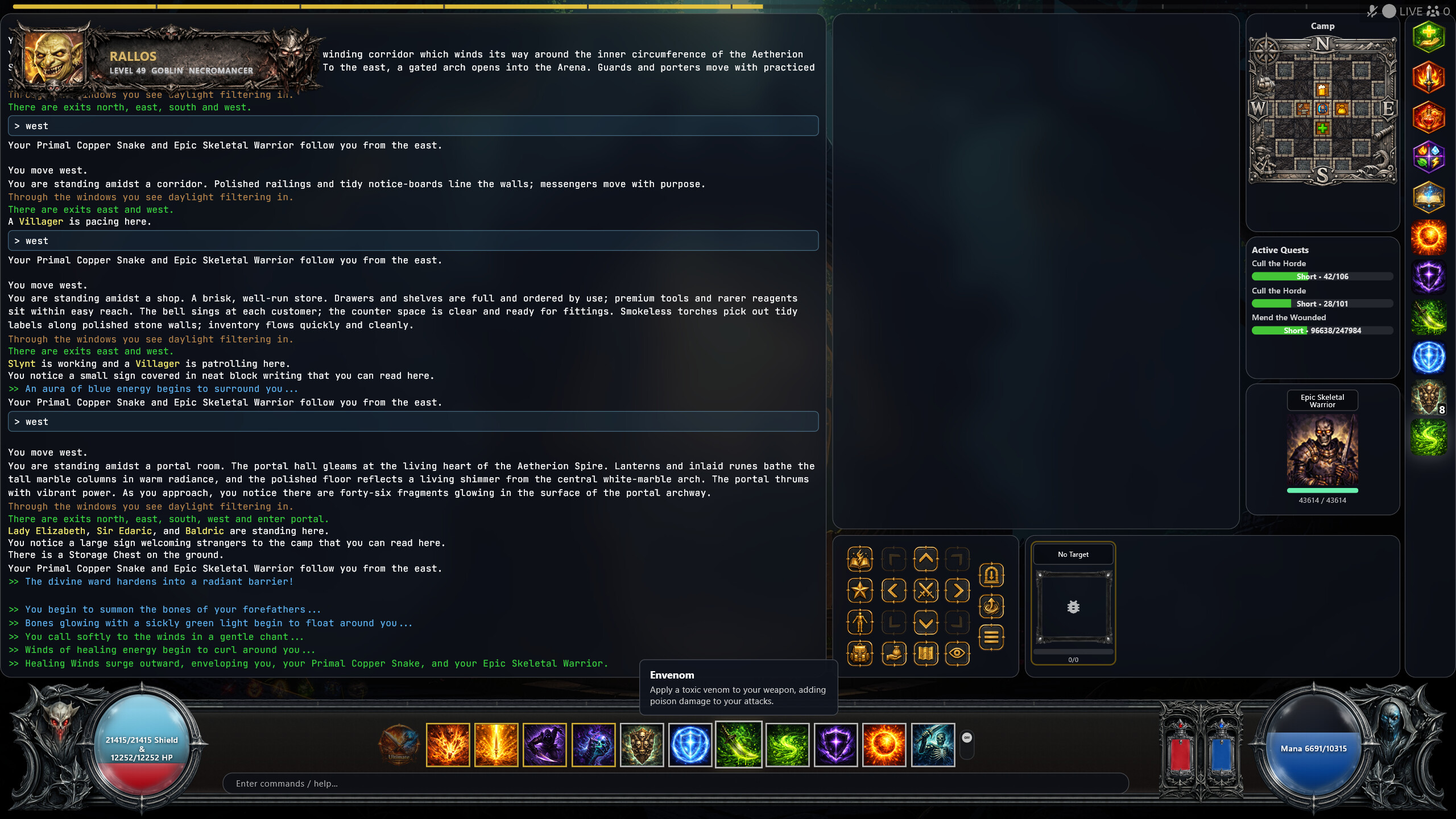 Enarian Online screenshot 7