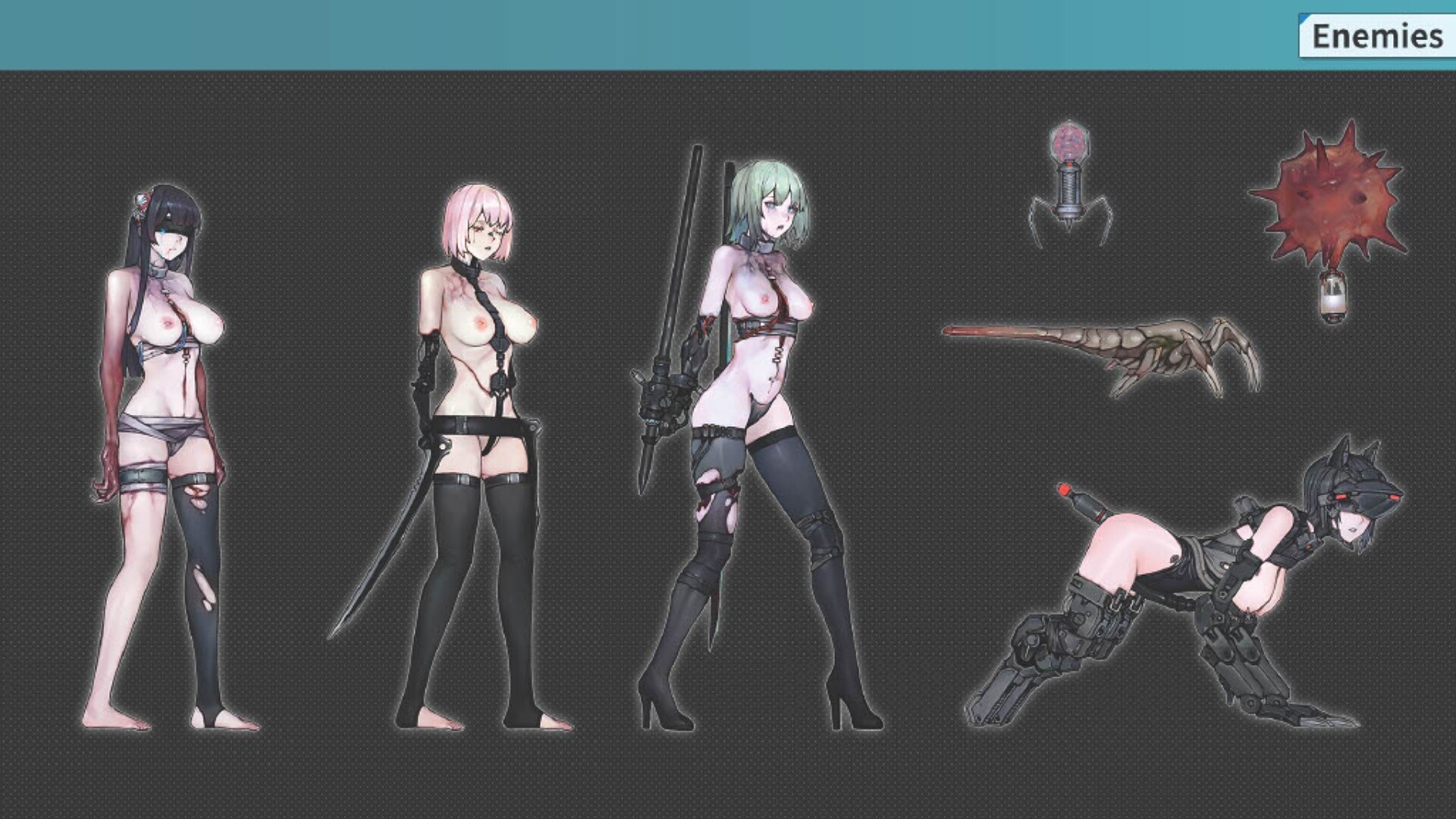 CYAN BRAIN - Artbook screenshot 3