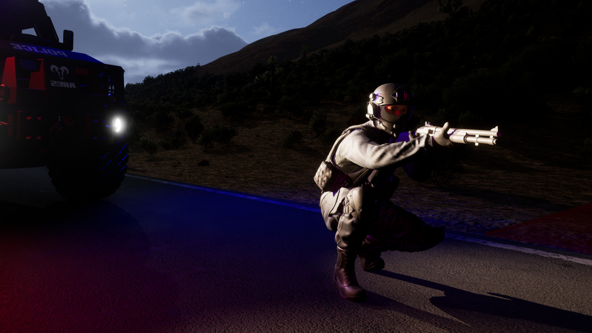 Highway Police Simulator - SWAT screenshot 1