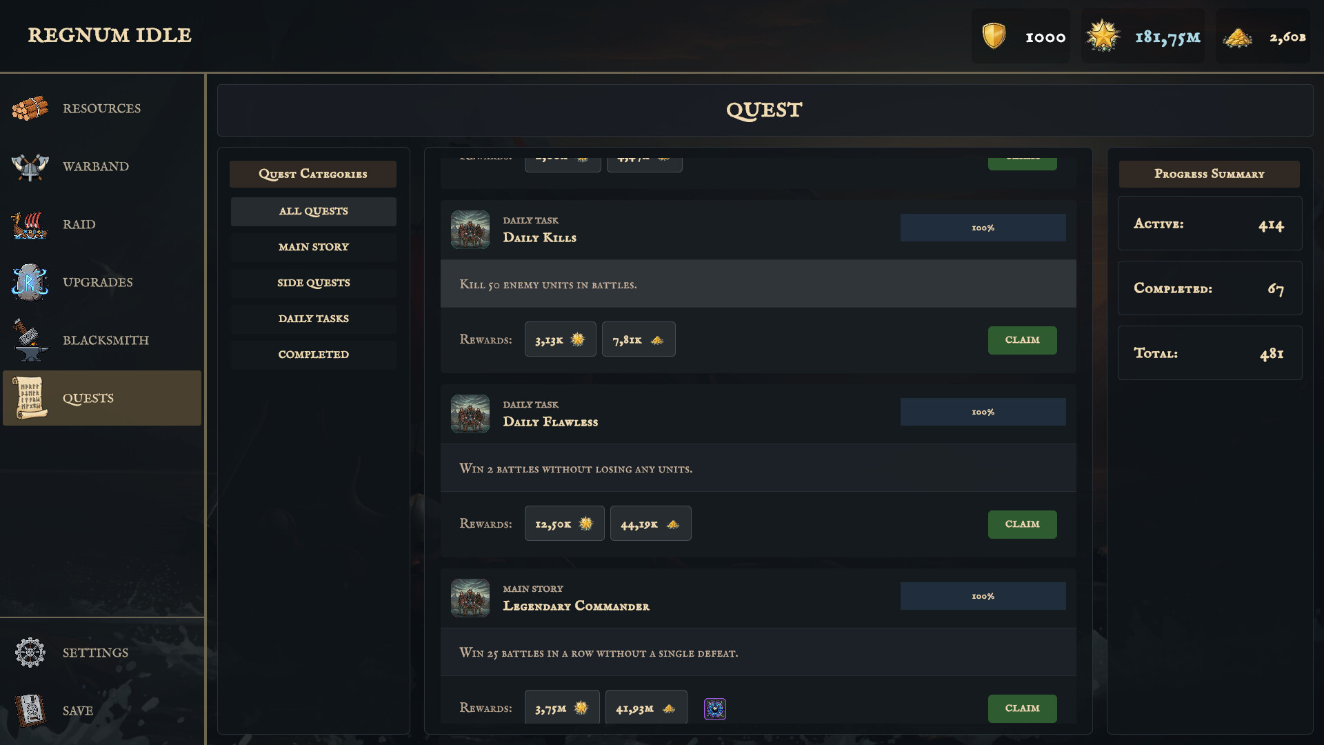 Regnum Idle screenshot 10