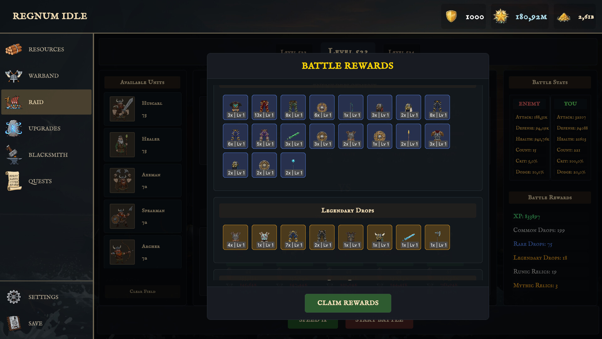 Regnum Idle screenshot 7