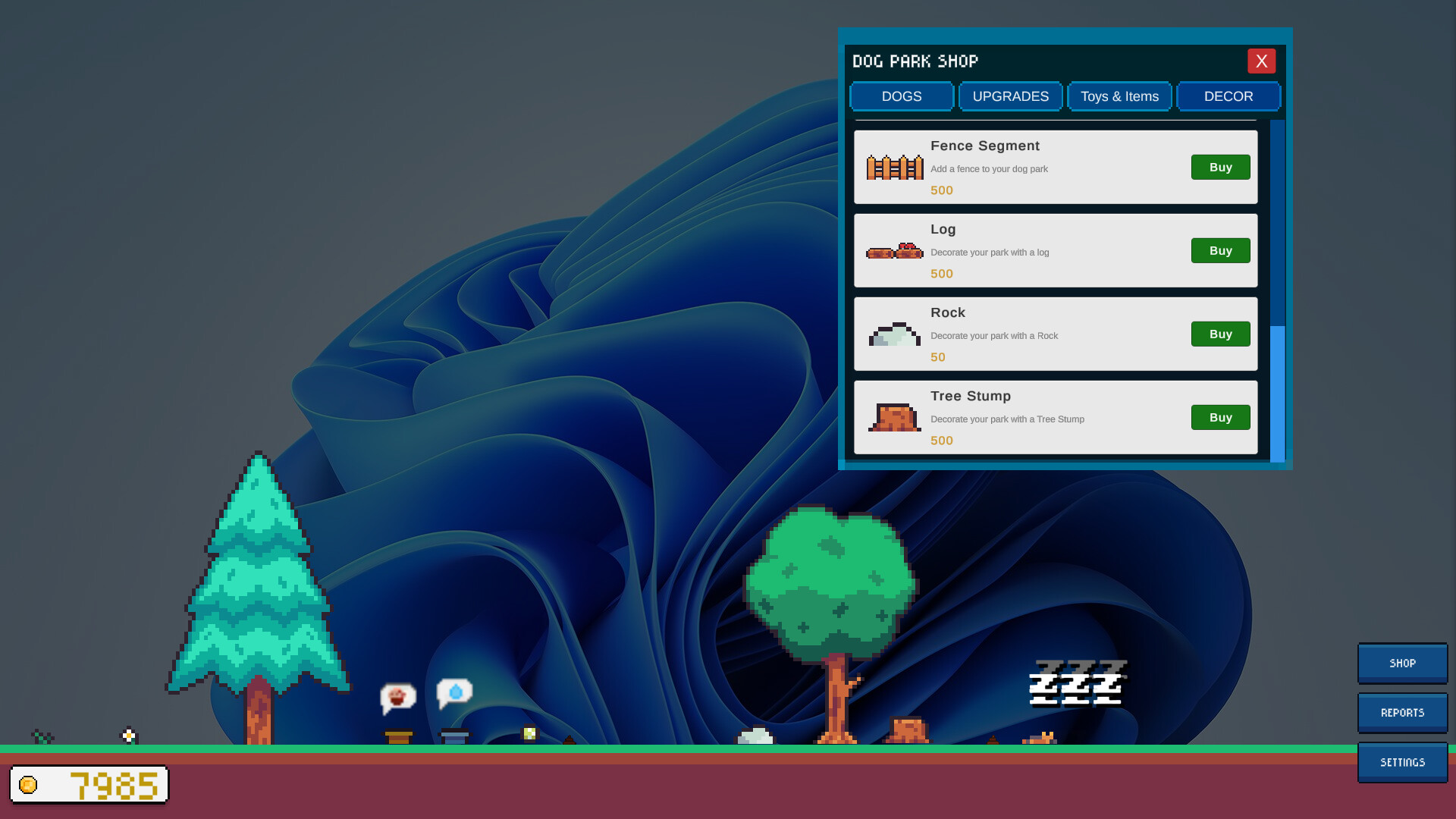 Desktop Dog Park screenshot 5