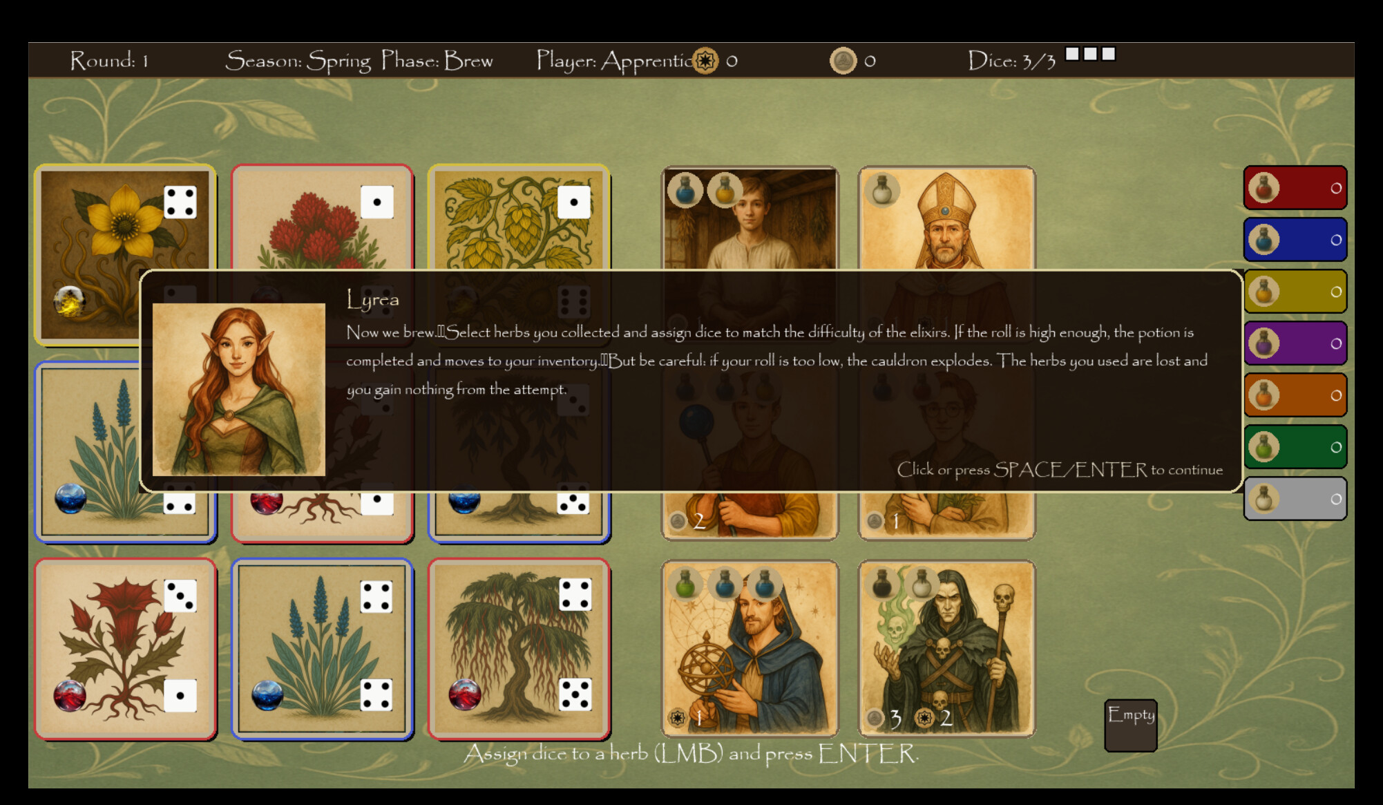 Mystical Herbalists screenshot 1