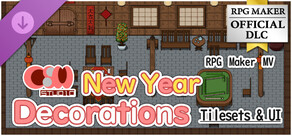 RPG Maker MV - CSW STUDIO New Year Decorations - Tilesets and UI