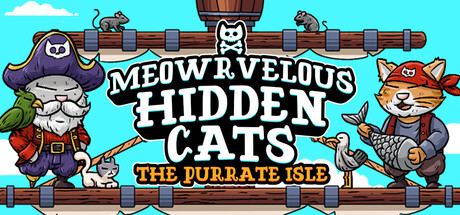 Meowrvelous Pirate Cats - A Hidden Object Game — Steam header