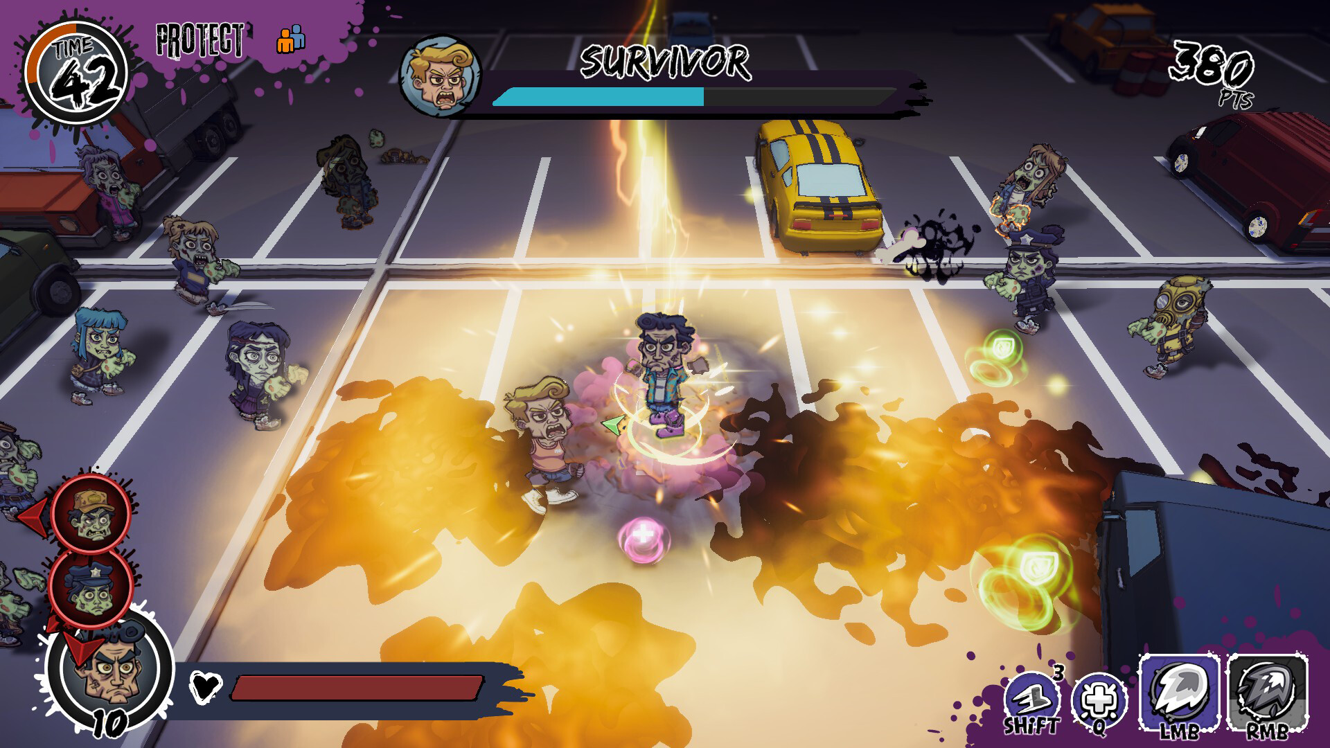 YOU vs Zombies screenshot 1