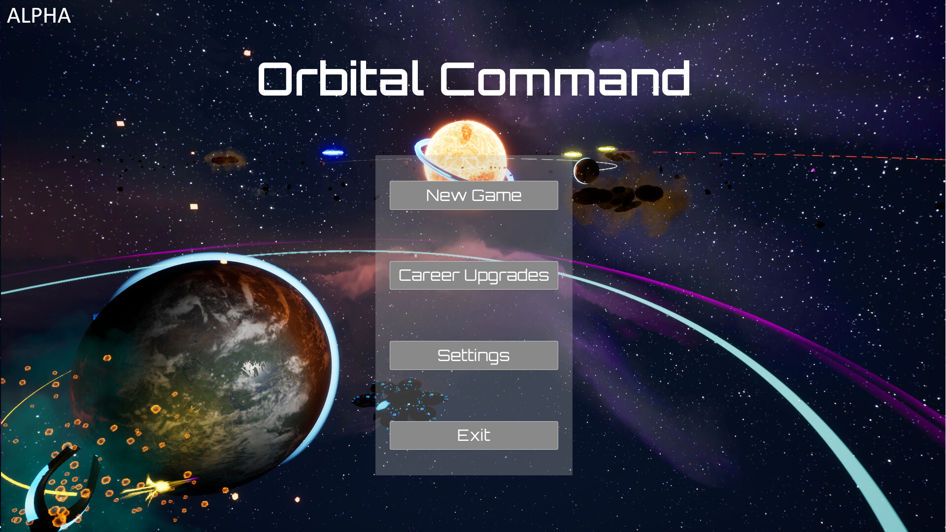 Orbital Command screenshot 1